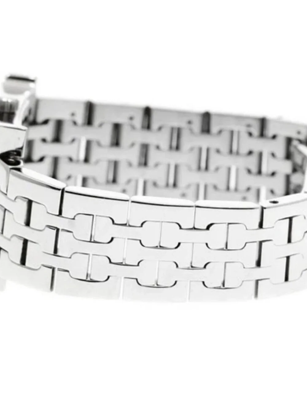 HERMES H watch HH1.230 Diamond Bezel Silver Dial Quartz Ladies Watch_962348
